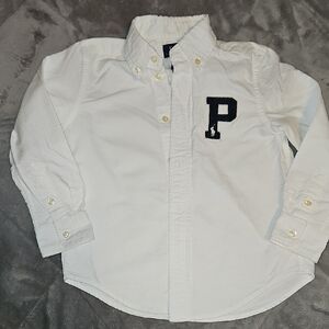 Polo by Ralph Lauren Kids White Button-Down Shirt